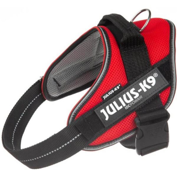 Julius-K9 IDC powAIR légáteresztő, szellőző, nyári hám kutyáknak piros színben Julius-K9 IDC powAIR légáteresztő, szellőző, nyári hám kutyáknak piros színben