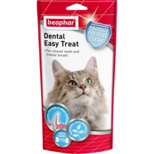 Beaphar Easy Dental Treat - Fogtisztító és fogvédő jutalomfalat macskáknak