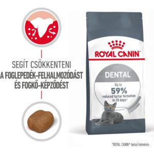Royal Canin Dental Care - Száraz táp felnőtt macskák részére a fogkőképződés csökkentéséért