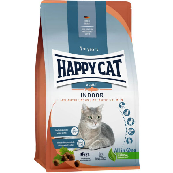 Happy Cat Supreme Indoor Adult Atlantik-Lachs Happy Cat Supreme Indoor Adult Atlantik-Lachs