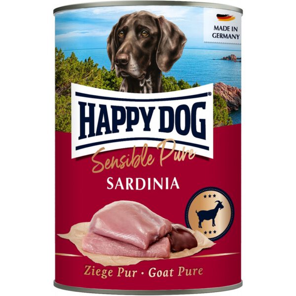 Happy Dog Pur Sardinia - Kecskehúsos konzerv Happy Dog Pur Sardinia - Kecskehúsos konzerv