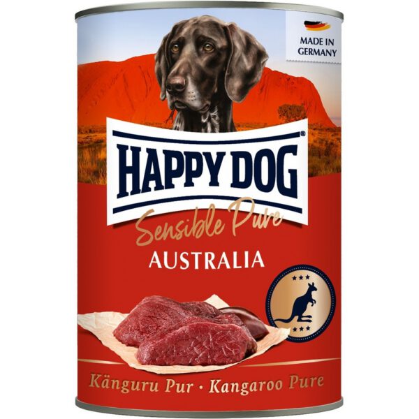 Happy Dog Pur Australia - Kenguruhúsos konzerv Happy Dog Pur Australia - Kenguruhúsos konzerv