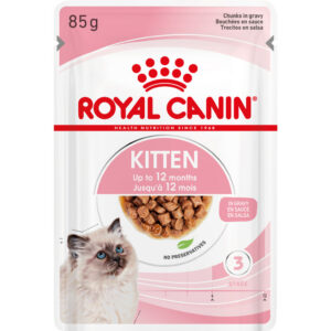 Royal Canin Kitten Gravy - Kölyök macska szószos nedves táp Royal Canin Kitten Gravy - Kölyök macska szószos nedves táp