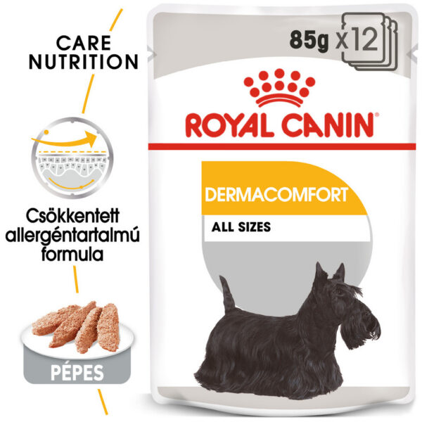Royal Canin Dermacomfort - Nedves táp bőrirritációra hajlamos felnőtt kutyák részére