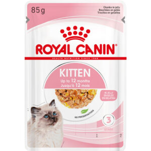 Royal Canin Kitten Jelly - Kölyök macska zselés nedves táp Royal Canin Kitten Jelly - Kölyök macska zselés nedves táp