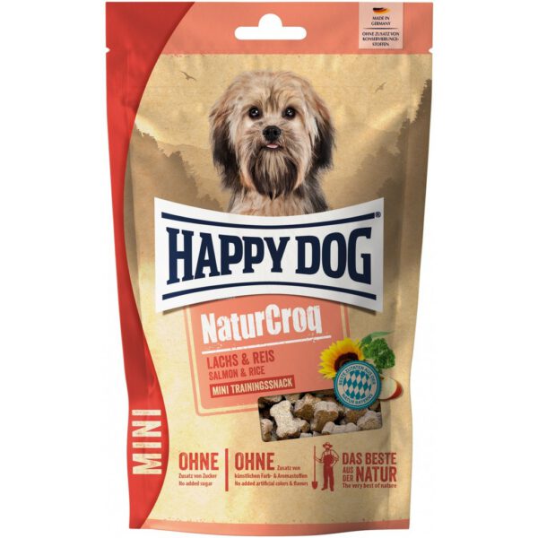 Happy Dog Mini NaturCroq Snack Lachs jutalomfalat
