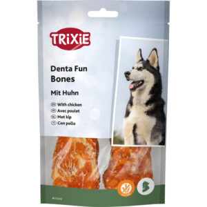 Trixie Denta Fun csirkecomb formájú rágócsont kutyáknak