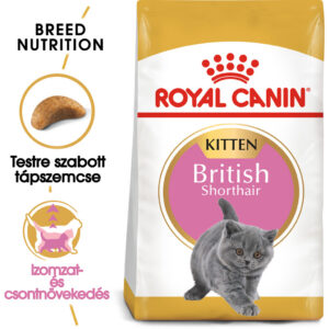 Royal Canin British Shorthair Kitten - Brit rövidszőrű kölyök macska száraz táp