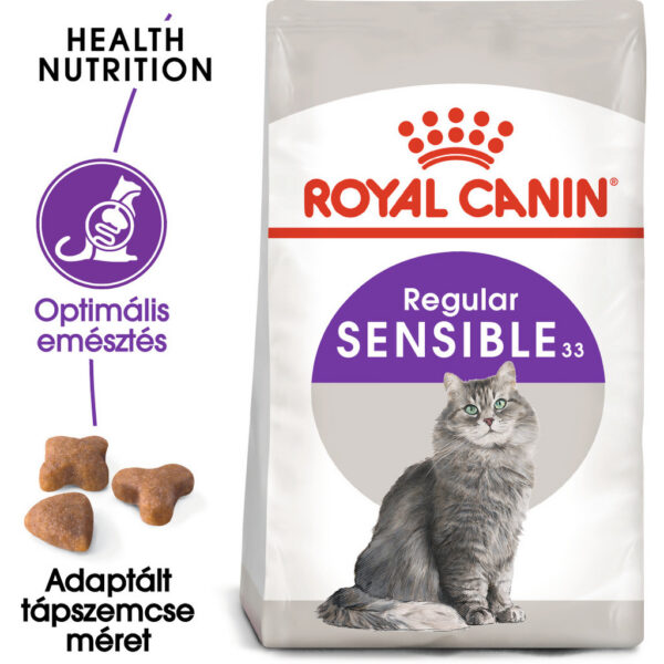 Royal Canin Sensible - Érzékeny emésztésű felnőtt macska száraz táp Royal Canin Sensible - Érzékeny emésztésű felnőtt macska száraz táp
