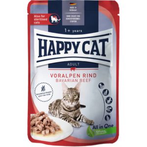 Happy Cat Culinary Meat in Sauce Voralpen-Rind l Alutasakos eledel macskáknak marhahússal