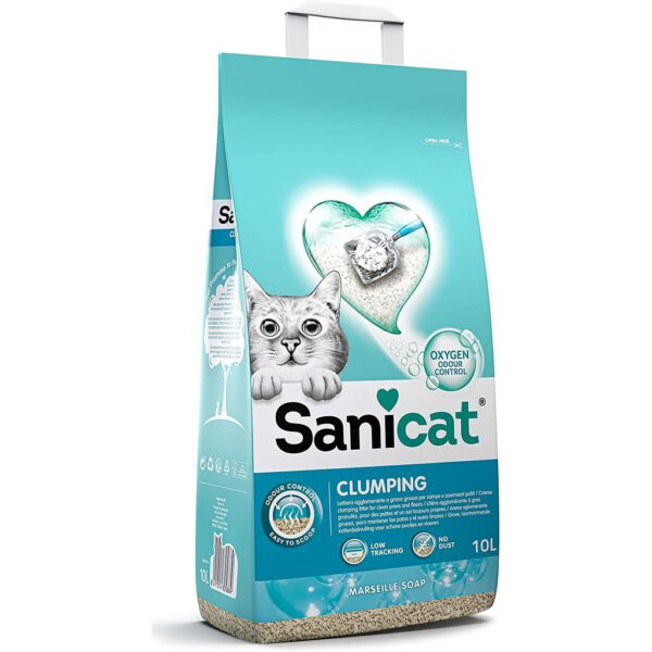 Sanicat Clumping Marseille szappan illatú macskaalom