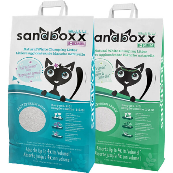 Sandboxx ultra prémium csomósodó macskaalom, illatosított, bentonit