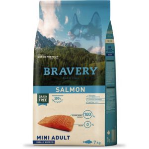 Bravery Dog Adult Mini Grain Free Salmon Bravery Dog Adult Mini Grain Free Salmon