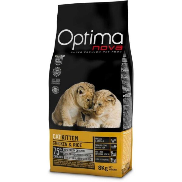 Visán Optimanova Cat Kitten Chicken & Rice Visán Optimanova Cat Kitten Chicken & Rice