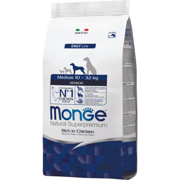 Monge Daily Line Dog Medium Senior (26/13) Monge Daily Line Dog Medium Senior (26/13)