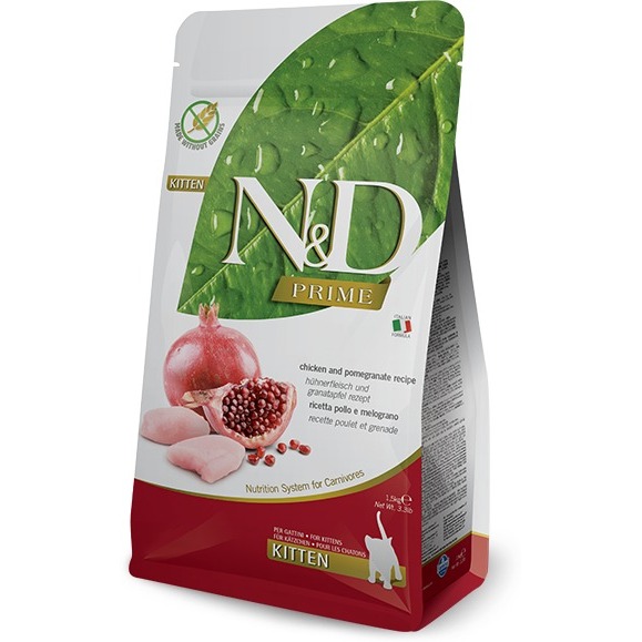 N&D Cat Prime Kitten Chicken & Pomegranate Grain Free