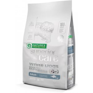 Nature's Protection Superior Care White Dogs Adult Grain Free All Breeds White Fish