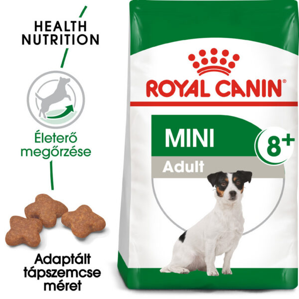 Royal Canin Mini Adult 8+ | Kistestű idősödő kutya száraz táp Royal Canin Mini Adult 8+ | Kistestű idősödő kutya száraz táp