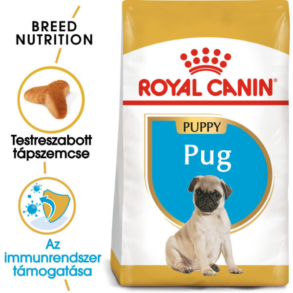 Royal Canin Pug Junior - Mopsz kölyök kutya száraz táp Royal Canin Pug Junior - Mopsz kölyök kutya száraz táp
