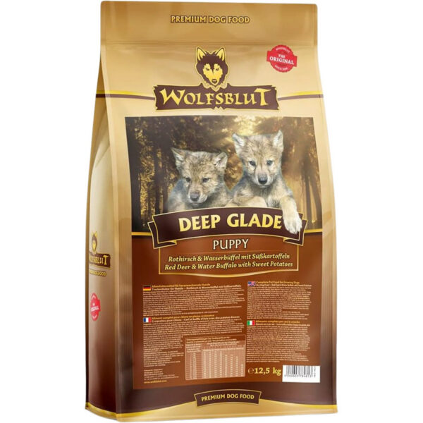 Wolfsblut Deep Glade Puppy gímszarvas édesburgonyával Wolfsblut Deep Glade Puppy gímszarvas édesburgonyával