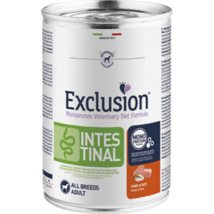 Exclusion Dog Intestinal Pork & Rice konzerv