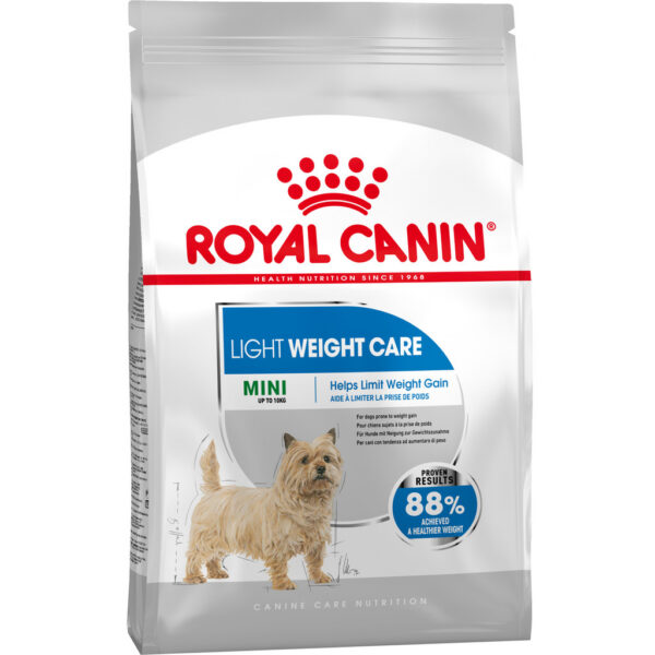 Royal Canin Mini Light Weight Care - Száraz táp hízásra hajlamos, kistestű felnőtt kutyák részére