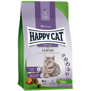 Happy Cat Senior Weide-Lamm - Bárányhúsos táp idős macskáknak