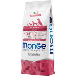 Monge Speciality Line Dog Adult Monoprotein Beef with Rice & Potatoes Monge Speciality Line Dog Adult Monoprotein Beef with Rice & Potatoes