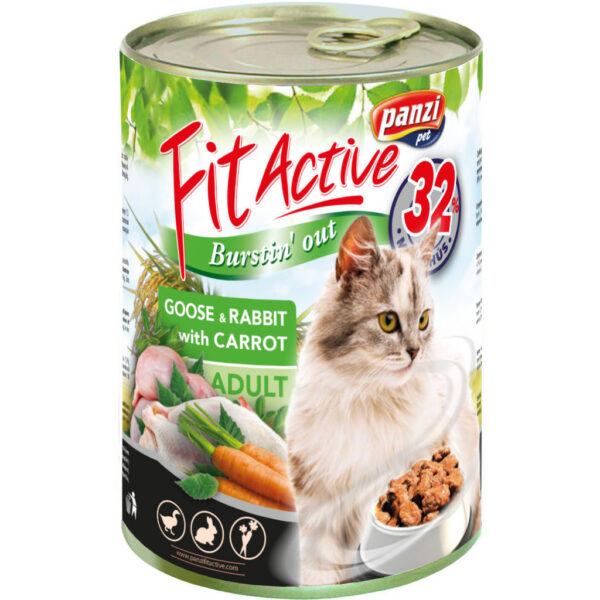 FitActive Cat Adult Goose & Rabbit with Carrot FitActive Cat Adult Goose & Rabbit with Carrot