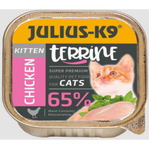 Julius-K9 Cat Terrine Kitten Chicken nedveseledel