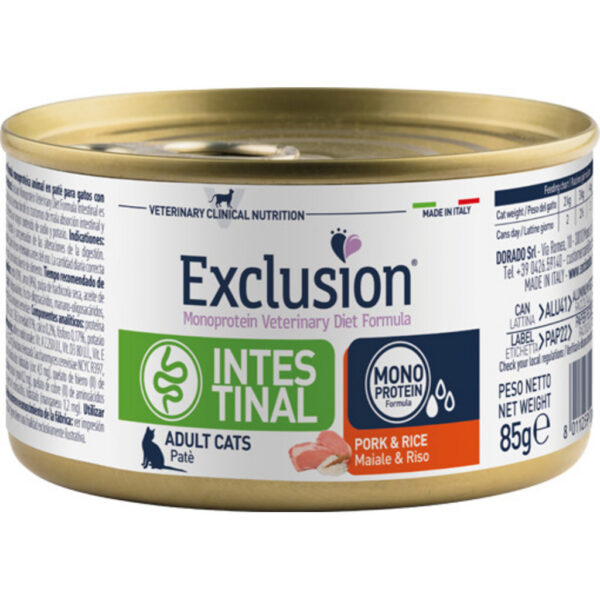 Exclusion Cat Intestinal Pork & Rice konzerv Exclusion Cat Intestinal Pork & Rice konzerv