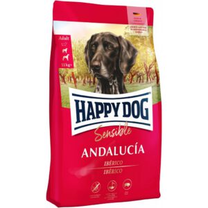 Happy Dog Andalucía ibériai sertéshússal és mediterrán zöldségmix-szel