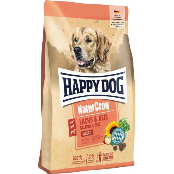 Happy Dog NaturCroq Lachs & Reis Happy Dog NaturCroq Lachs & Reis