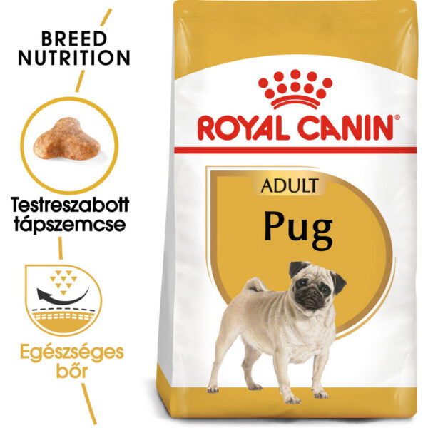 Royal Canin Pug Adult - Mopsz felnőtt kutya száraz táp Royal Canin Pug Adult - Mopsz felnőtt kutya száraz táp