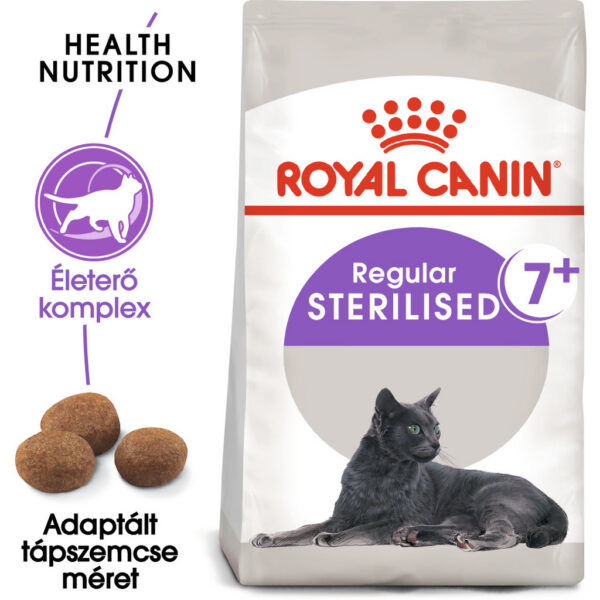 Royal Canin Sterilised 7+ | Ivartalanított idősödő macska száraz táp Royal Canin Sterilised 7+ | Ivartalanított idősödő macska száraz táp