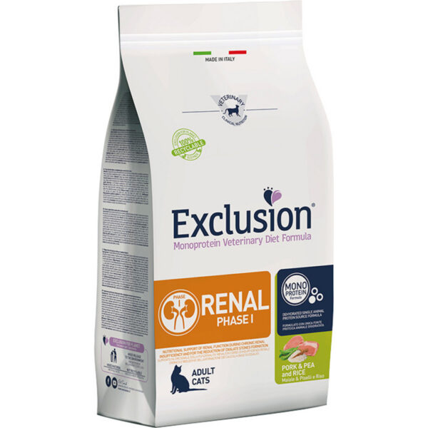 Exclusion Cat Renal Pork & Pea and Rice Phase I Exclusion Cat Renal Pork & Pea and Rice Phase I
