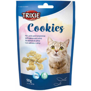 Trixie Cookies – Tonhalas és macskamentás jutalomfalat