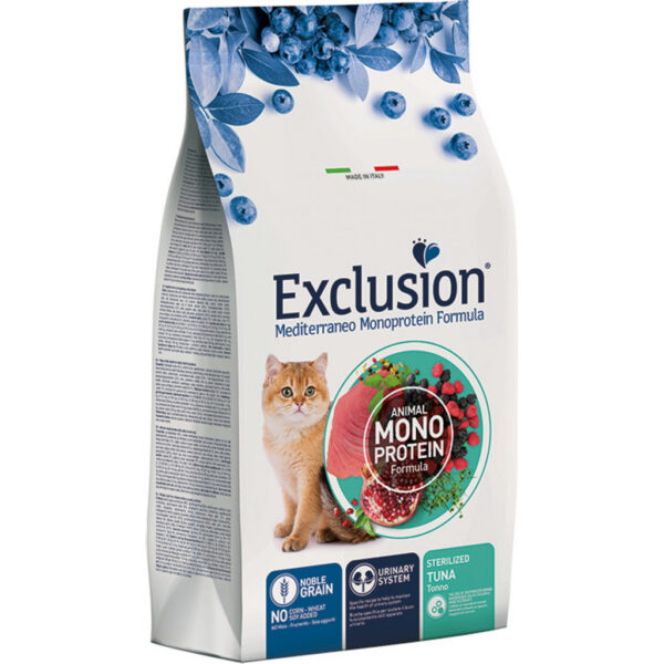 Exclusion Cat Mediterraneo Sterilized Tuna Breed Exclusion Cat Mediterraneo Sterilized Tuna Breed