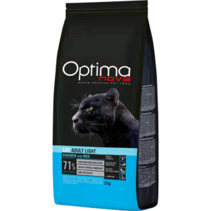 Visán Optimanova Cat Light Chicken & Rice