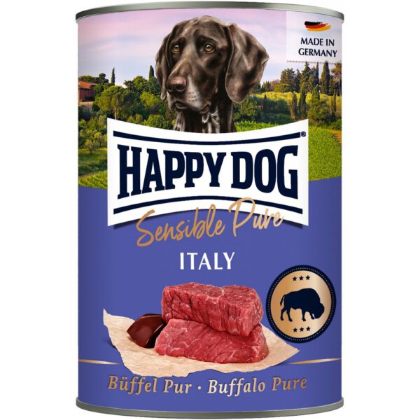 Happy Dog Pur Italy - bivalyhúsos konzerv Happy Dog Pur Italy - bivalyhúsos konzerv