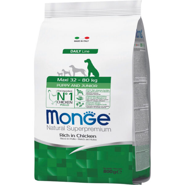 Monge Daily Line Dog Maxi Puppy & Junior (28/16)
