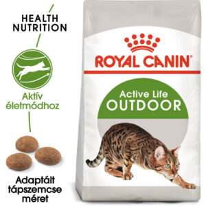 Royal Canin Outdoor - Szabadba gyakran kijáró, aktív felnőtt macska száraz táp Royal Canin Outdoor - Szabadba gyakran kijáró, aktív felnőtt macska száraz táp